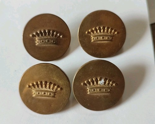 Lot 4 boutons de livrée - :,