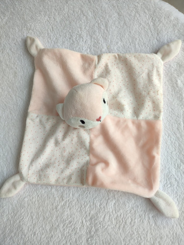 Doudou plat mouchoir carré - plat,