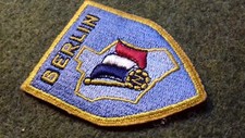 PATCH ECUSSON BRODE BERLIN FORCE FRANCAISE EN ALLEMAGNE QUARTIER NAPOLEON