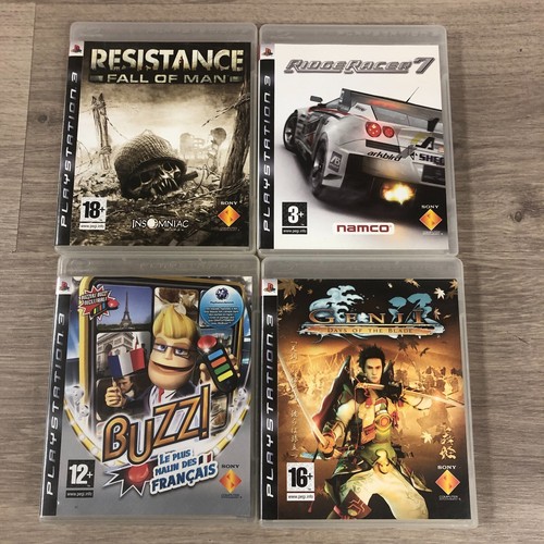 Lot jeux ps3 promo version - lot,