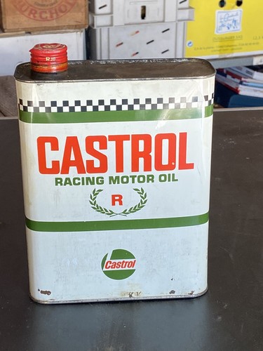 Bidon huile castrol racing - huile,