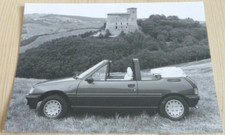 PININFARINA PEUGEOT 205 ROLAND GARROS Photo Foto Presse Originale *Brochure