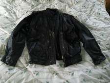 VESTE MOTO CUIR 38 POITRINE