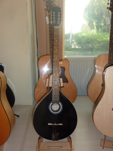 Black irish bouzouki made in - black,