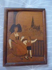 Tableau ancien gravure et