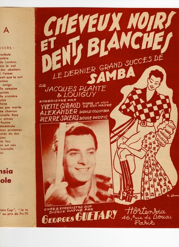 Guetary 1948 partition - 1948, cheveux
