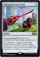 MTG Magic M19 EN - Transmogrifying Wand/Baguette transfiguratrice