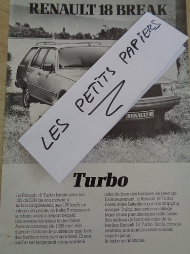 Renault catalogue pub - pub,