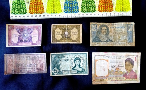 Lot 6 billets de - de,