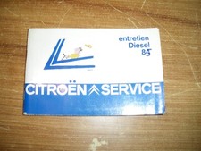ENTRETIEN DIESEL 1984 modifier 85 CITROEN CX 25 TRD TURBO
