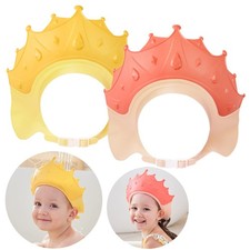 2 Pièces Chapeau Douche Bébé Visiere Bain Enfant Réglable Visière Bonnets de ...
