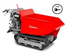 Minidumper à chenilles benne basculante 500KG 9CH 6+2R vitesses MRD500H6E