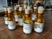 Flacons pharmacie anciens, lot de 10.cabinet de curiosité déco.