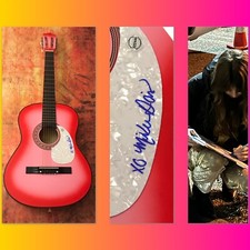 GFA Livraison En My Groove Mikaela Davis Signé Acoustique Guitare M1 COA
