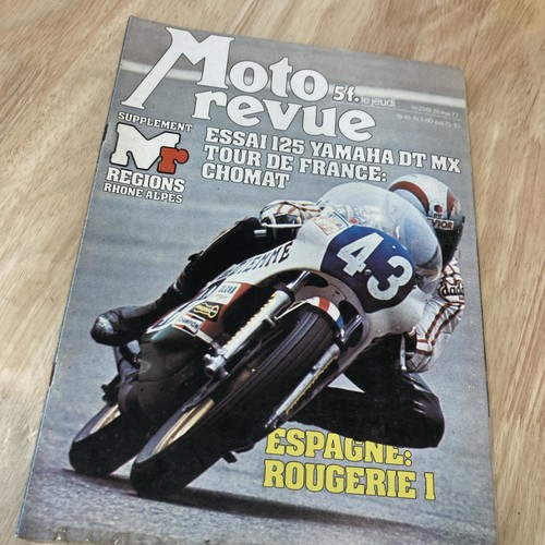 Magazine moto revue 1977 - magazine,