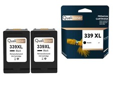 Cartouche pour HP 339XL compatible Noir x 2 QUALITONER
