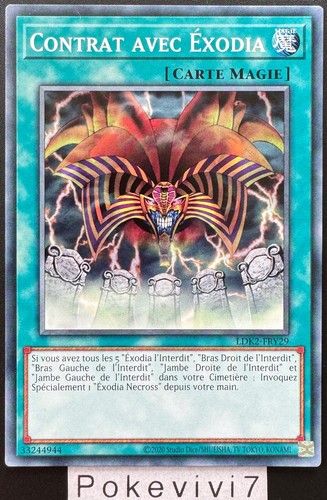 Carte contrat avec - yu-gi-oh!,