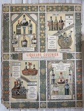 ANCIENNE PUBLICITÉ - LIQUEURS