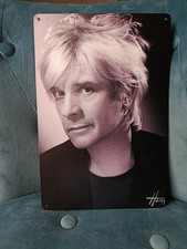 Plaque métal musique