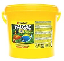 Tropical 3-Algae Flakes 5000ml pour Poisson Spiruline Eau Douce Marine Premium