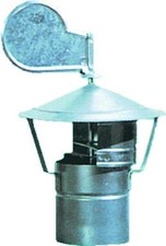 Chapeau Tôle Galvanisé Tournants Dia. 14 CM