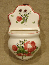 Bouquetière murale en