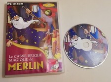 LE CASSE BRIQUE MAGIQUE DE MERLIN (jeu PC CD-Rom) Light & Shadow 2001, TEST OK