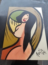 Huile sur toile moderne femme