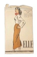 Patron Couture Vintage Elle