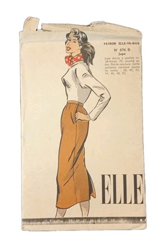 Patron couture vintage elle - couture,