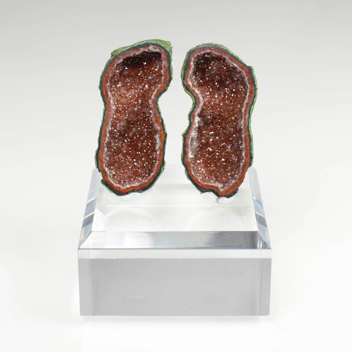 Géode quartz tabasco - -,
