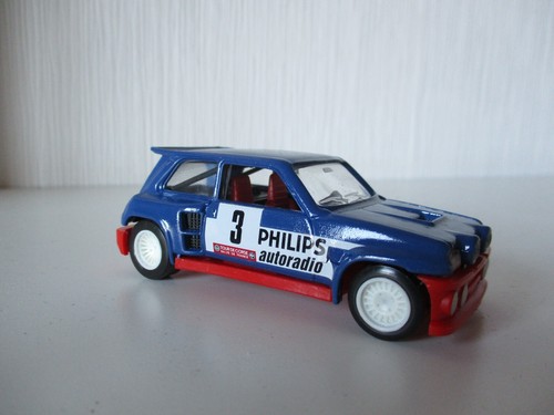 Renault maxi turbo - 5, bleue