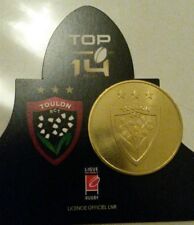 monnaie de paris rugby sport top 14 RCT TOULON TOULONNAIS 3 etoiles pièce dorée 