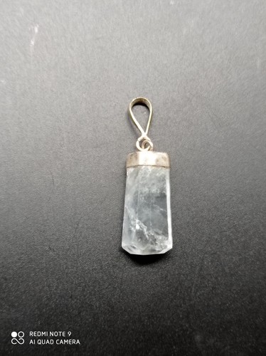 Pendentif argent massif - , et