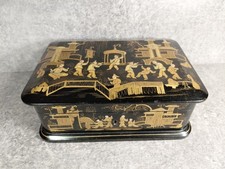 Coffre Boite en Bois Laqué