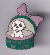 RARE PINS PIN'S .. ANIMAL CHIEN DOG CYNOPHILIE CHIOT BICHON MALTAIS FRISE ~GB