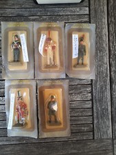 5 Soldats de plomb Authentique Starlux ATLAS