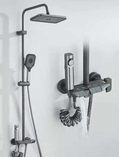 Colonne barre douche salle - colonne,