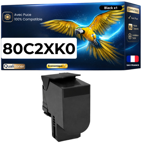 Toner 80c2xk0 compatible - toner,