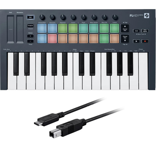 Novation flkey mini usb - novation, usb-midi