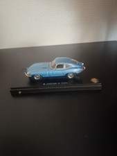 KYOSHO Voiture Miniature Anglaise JAGUAR E TYPE  1:43 Roadster Bleu Collection