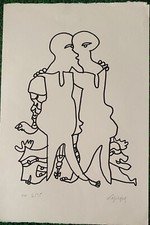 Fort comme la mort - 1967 - Charles Lapicque - Lithographie signée numérotée