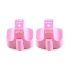 2 Magenta Clair Cartouche d'encre pour HP Photosmart C6283 C6288 C7180 C7183