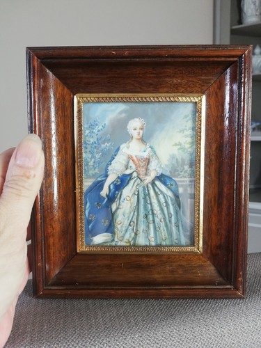 Tableau portrait miniature