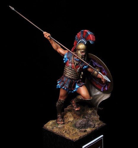 Figurine plomb hoplite - plomb, 75