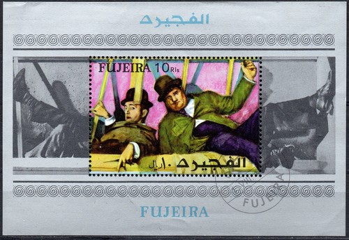 Bloc feuillet fujeira 1972 - ,