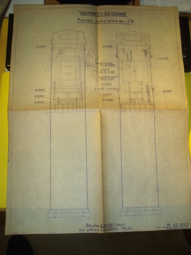 Plan bureau etude epoque - etude,