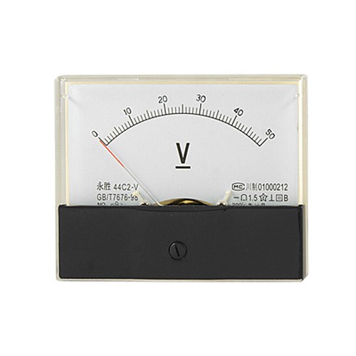 Dc tension panneau - 0–50 v,