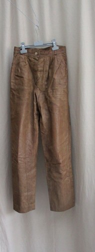 Pantalon cuir belchic - cuir,