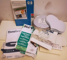 Stock De Papier Laser A4 A3 Cartons Tapis De Souris Reste Graphique